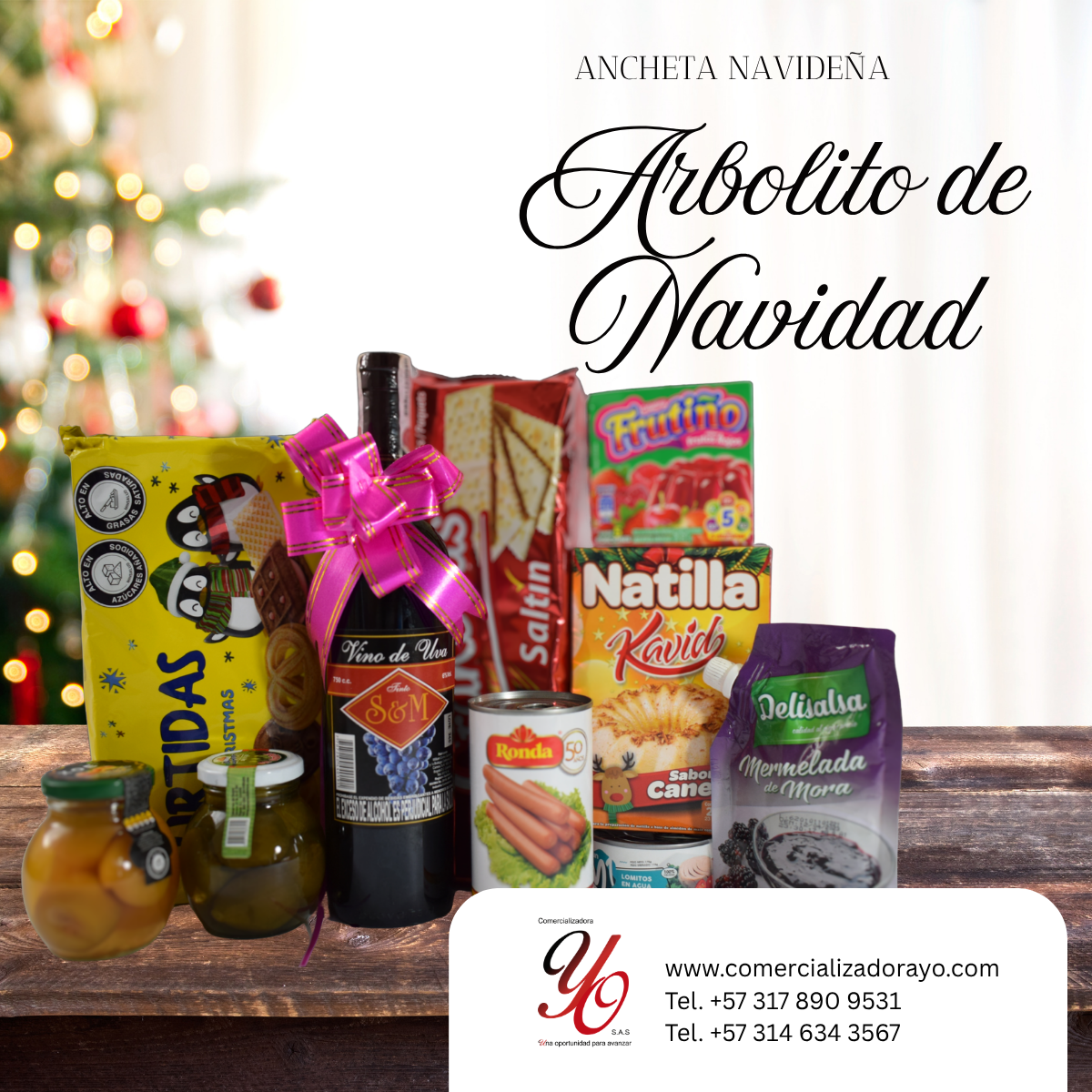 ANCHETA NAVIDEÑA Arbolito de Navidad